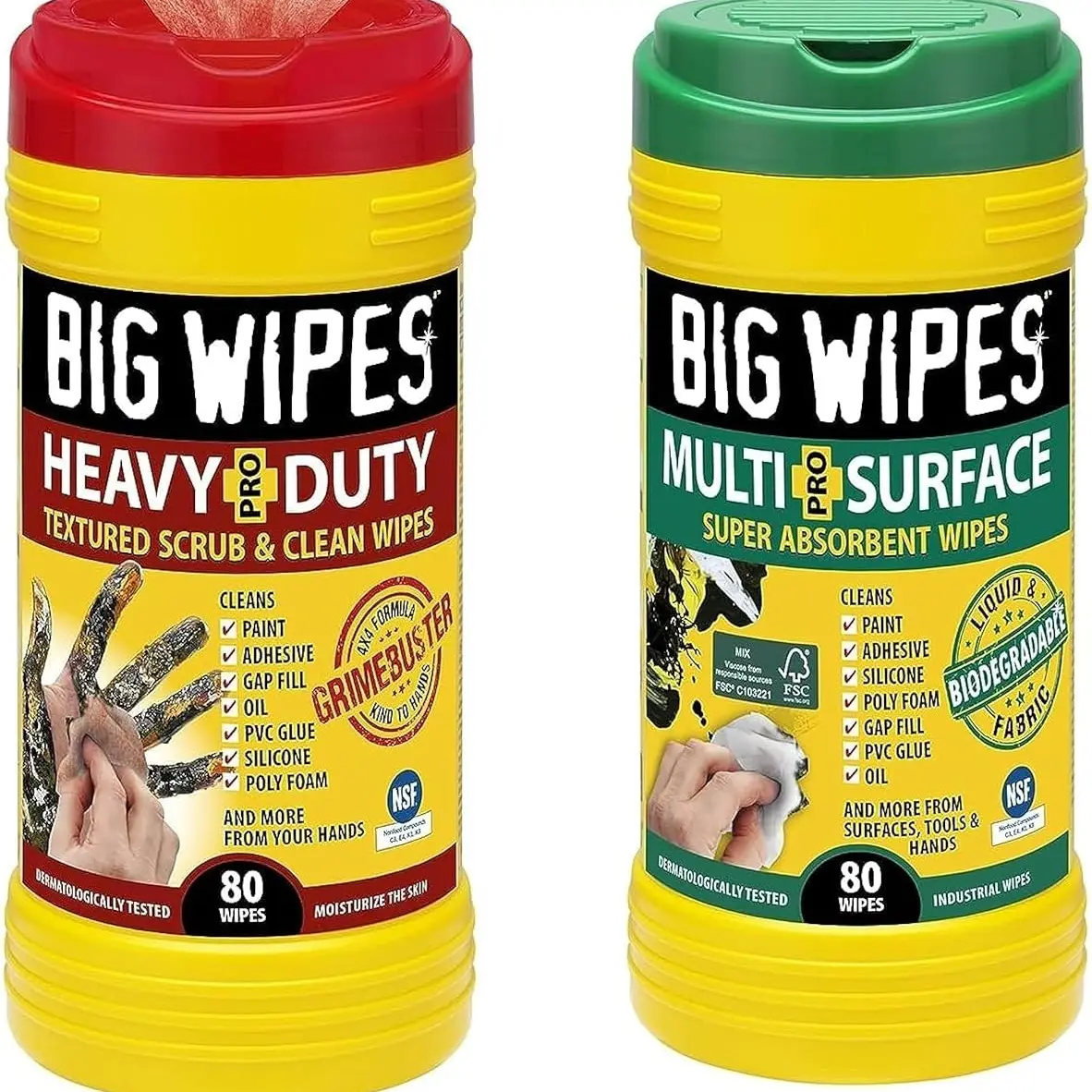 Red and Green Lid Combo Pack 80ct