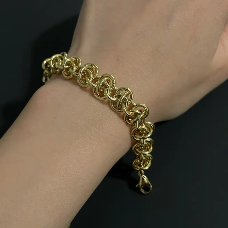 Handmade Bracelet 18K Gold Filled 06