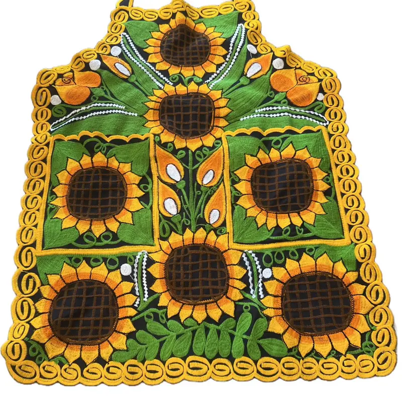 Sunflower Apron  - Cooking and Baking Accessories Adjustable Cotton