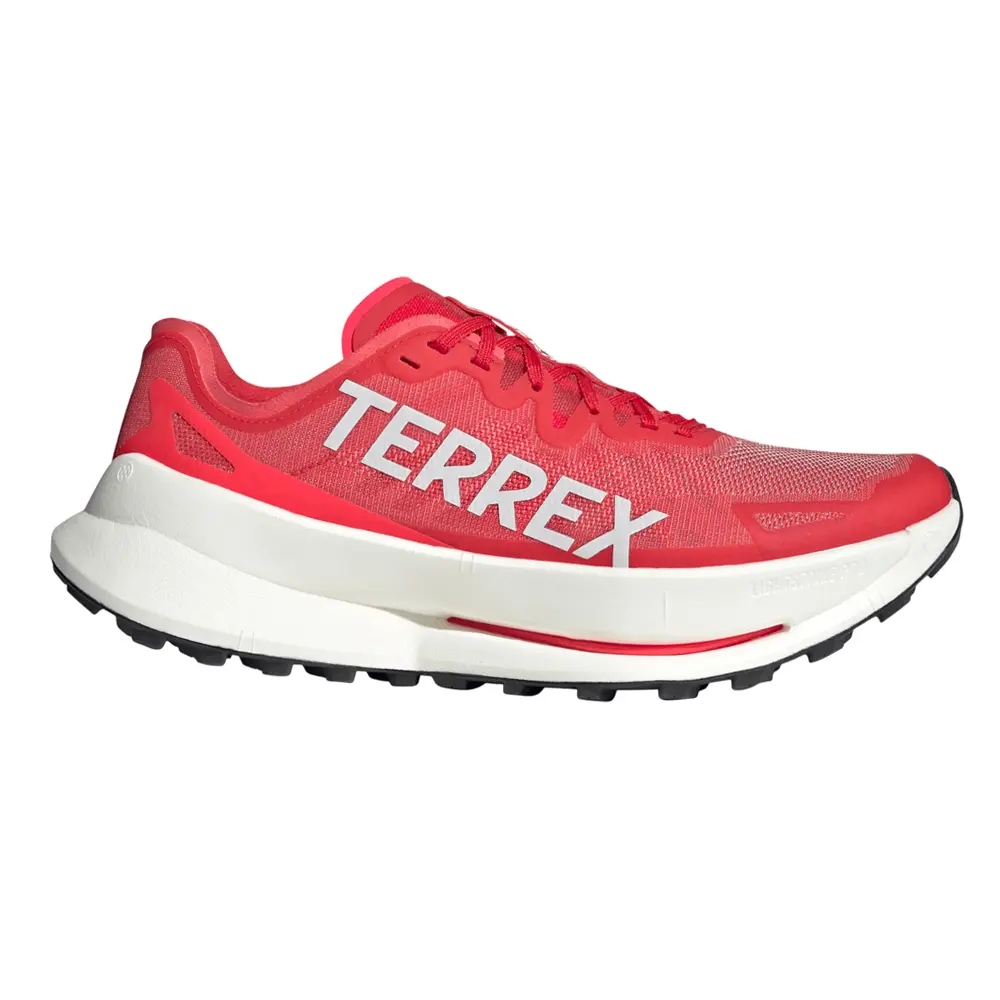 adidas Mens Terrex Agravic Speed Ultra Trail Trail Running Sneakers Shoes - Red