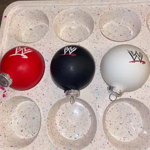 WWE Christmas Ornaments
