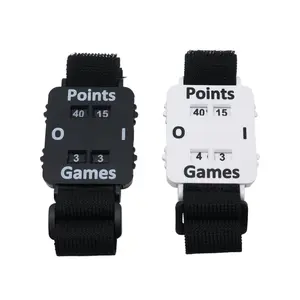 Wristband Score Tracker for Cricket Tennis Volleyball, Quick Scoring Counter, Data Storage, Ideal for Singles Doubles Matches