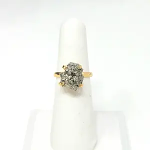 Pyrite Simple Band Ring