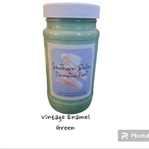 Vintage Enamel Green