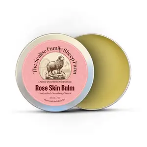 Rose Skin Balm – Natural Moisturizing Rose Herbal Balm