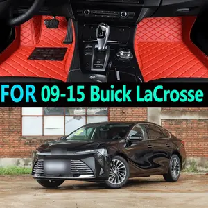 For 2009-2015 Buick LaCrosse Custom-Fit Full-Coverage Car Floor Mats Easy-Clean Carpet-Style Floor Mats