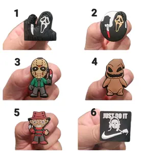 Halloween Horror Slashers Croc Charms - Ghostface