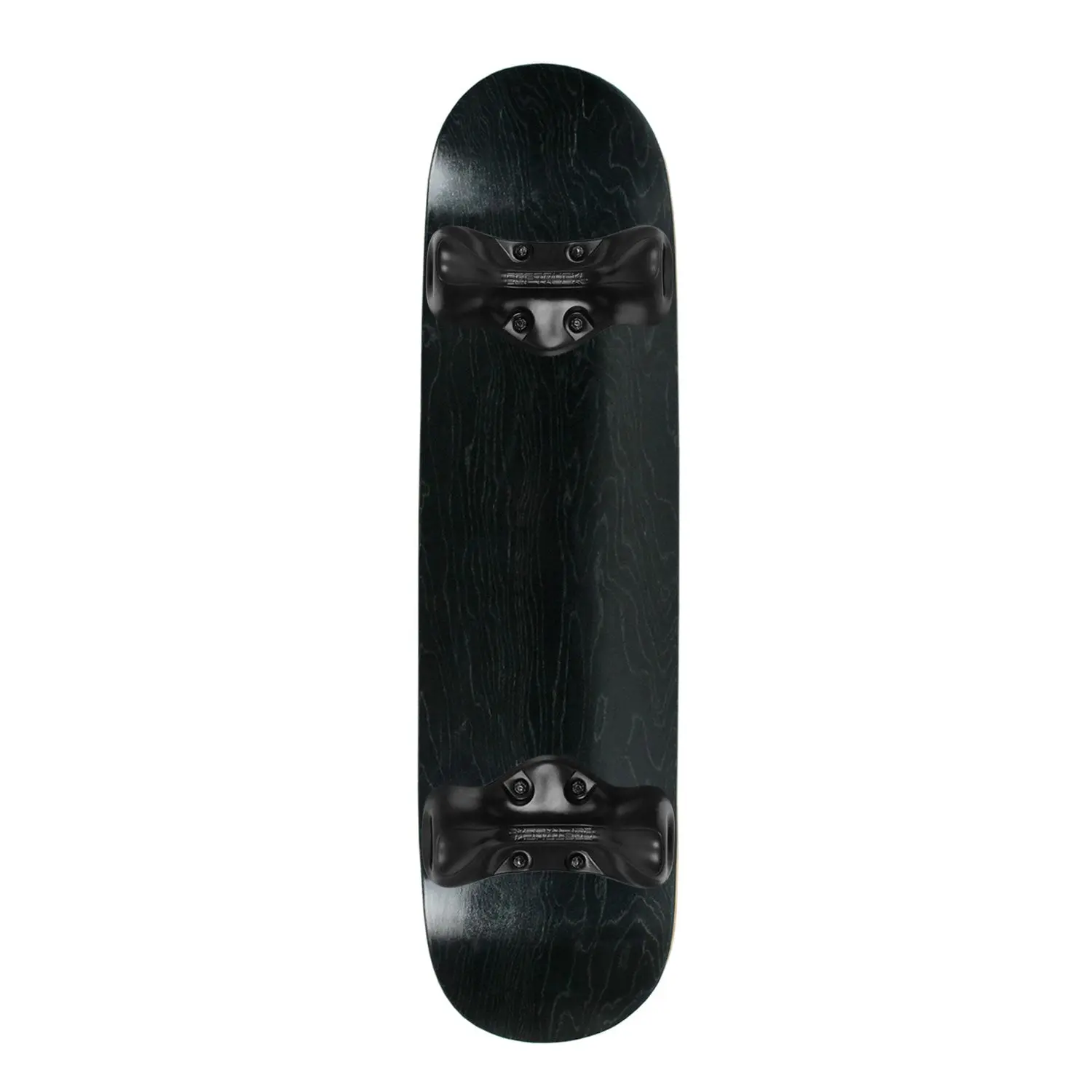 Softrucks Practice Complete - 8.0" Stained Black Deck / Black Trucks