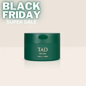 TAD Beauty TAD Prep Pad - 75 Pads for DIY Lashes, Makeup Accessories Organizer, Wipe Set, Cosmetic Sheet, High-Quality USA Made, Long-Lasting Lashes, Includes Eyelash Extension Tweezers