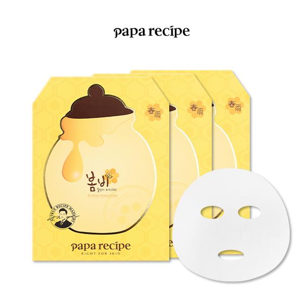 Papa Recipe Bombee Honey Mask 3-Pack (Original/Black/Pepta/Pore)
