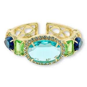 Heidi Daus Alta Moda Crystal Cuff Bangle Bracelet