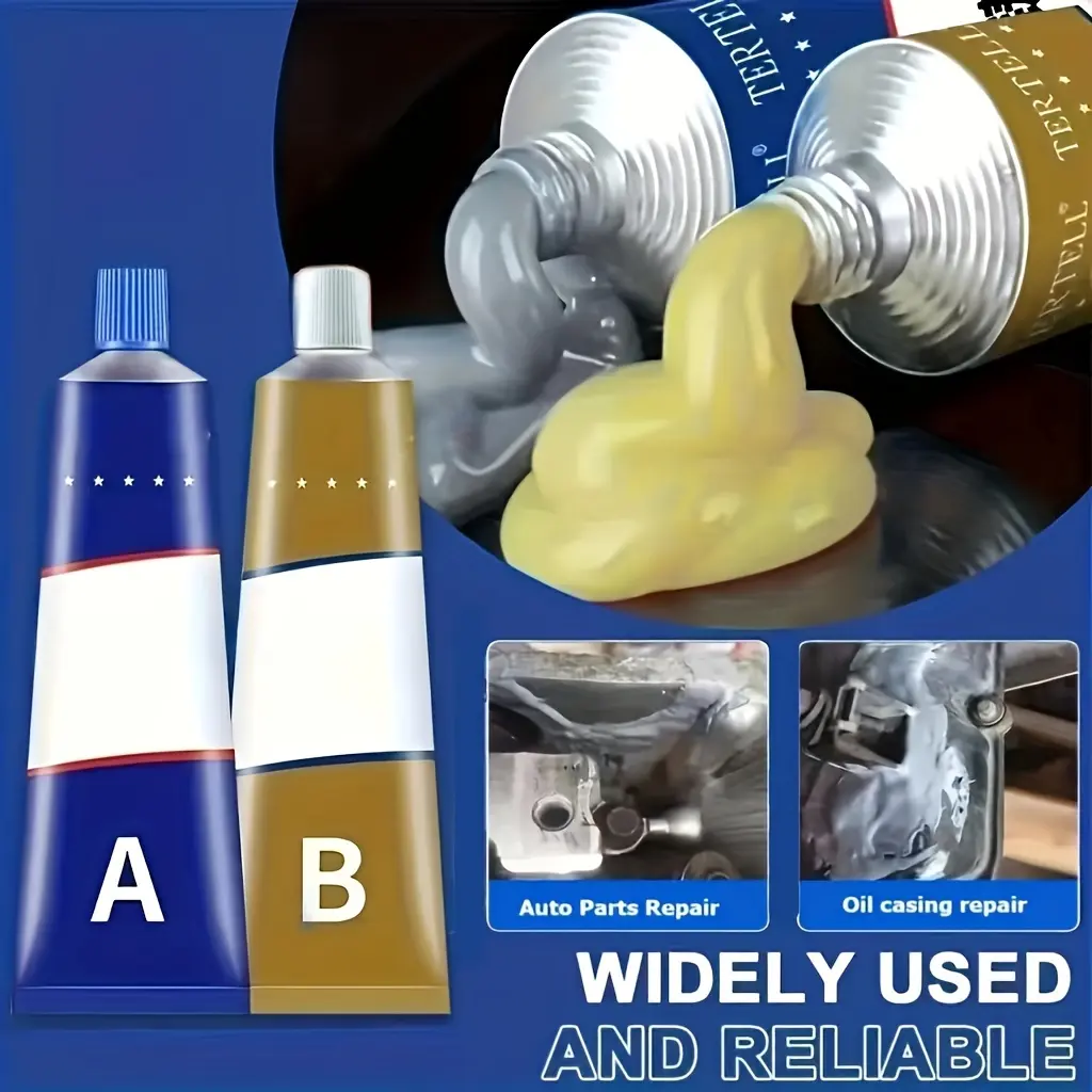 Epoxy Putty Repair Kit - 100g Magic Metal Welding Glue, Industrial Strength Epoxy Resin Adhesive, Waterproof Bonding for Metal, Wood, Multi-Surface, Heat Resistant, Metal Cast Iron Weld Solution shopping deals