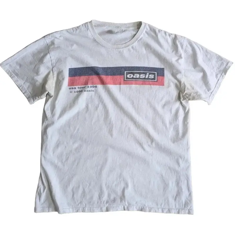 【希少】Oasis 1996ツアーTシャツ L USA製ヴィンテージ vintage oasis t shirt - TikTok Shop