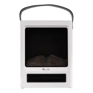 LivePure 15" 1500W Crackle & Glow Heater and Fan