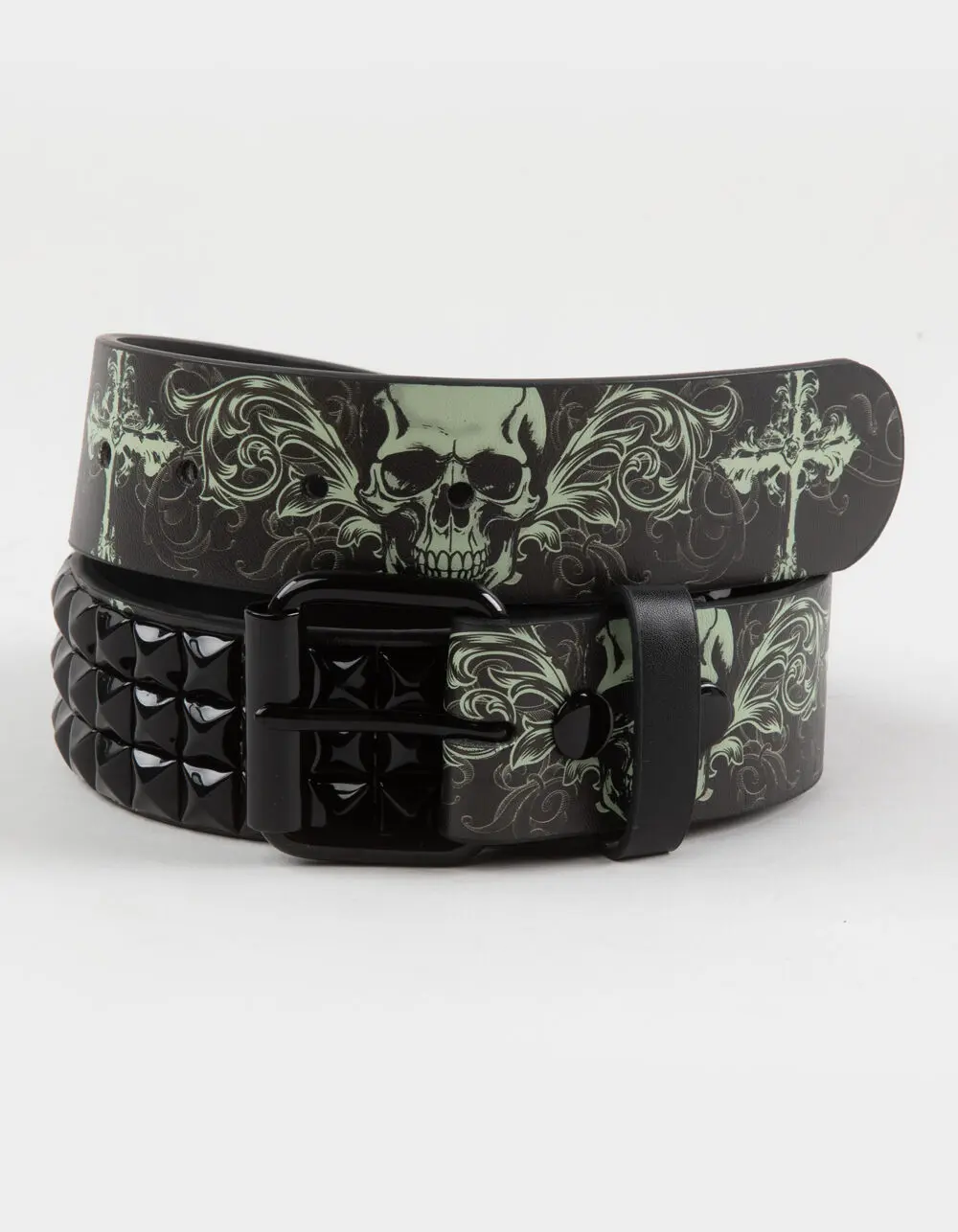 Skull Angel Stud Belt