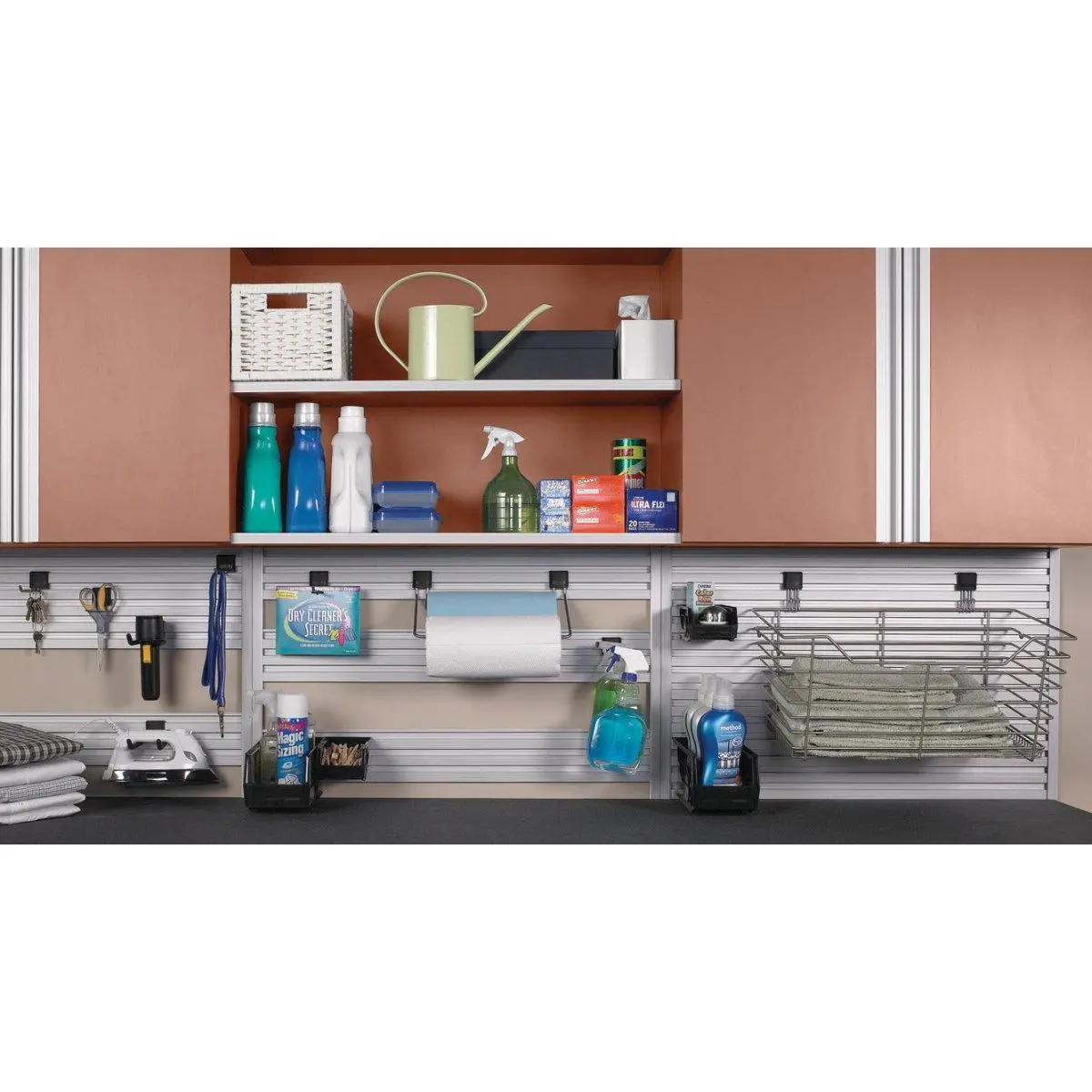 Hafele 92" Omni Track Ready Pack Wall Storage Kit