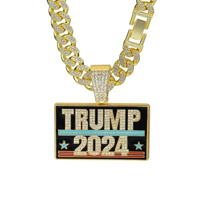 Rhinestone Decorated Letter Pendant Necklace, Unisex Street Trendy Chunky Chain Necklace, Hip Hop Jewelry for Party, Daily Decor, Trendy Exquisite Jewelry for Gift Jewelry for Men Rhinestone Decorated Letter Pendant Necklace, Unisex Street Trendy Chunky Chain Necklace, Hip Hop Jewelry for Party, Daily Decor, Trendy Exquisite Jewelry for Gift Jewelry for Men