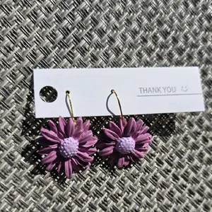 YOU PICK Springtime flower clay earrings