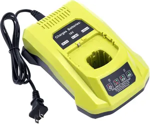 18- P117 Rapid Charger Replace for Ryobi 12V-18V  One+ Lithium-/NiCad/NiMh  P102 P108 P189 P197 P103 P105 P107 P190 P191 PBP002 PBP005