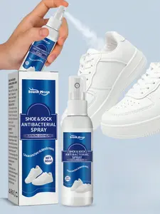 Shoe And Sock Deodorizing Spray Shoe And Sock Cleaning Sweaty Feet Odor Removal Stinky Dry Shoe Cabinet Freshener(New And Old Packaging Randomly Sent.)