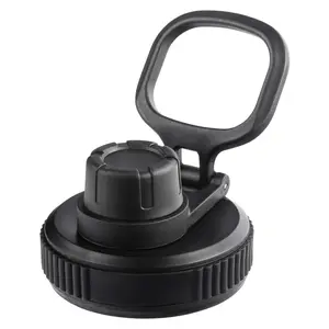 NuRich Hydro Wide Mouth Spout Twist Chug Replacement Lid or Cap Accessories Compatible with Hydroflask, Nalgene, Klean Kanteen, and Many More Top Water Bottle Brands Sizes 12 16 18 20 32 40 64 Ounce