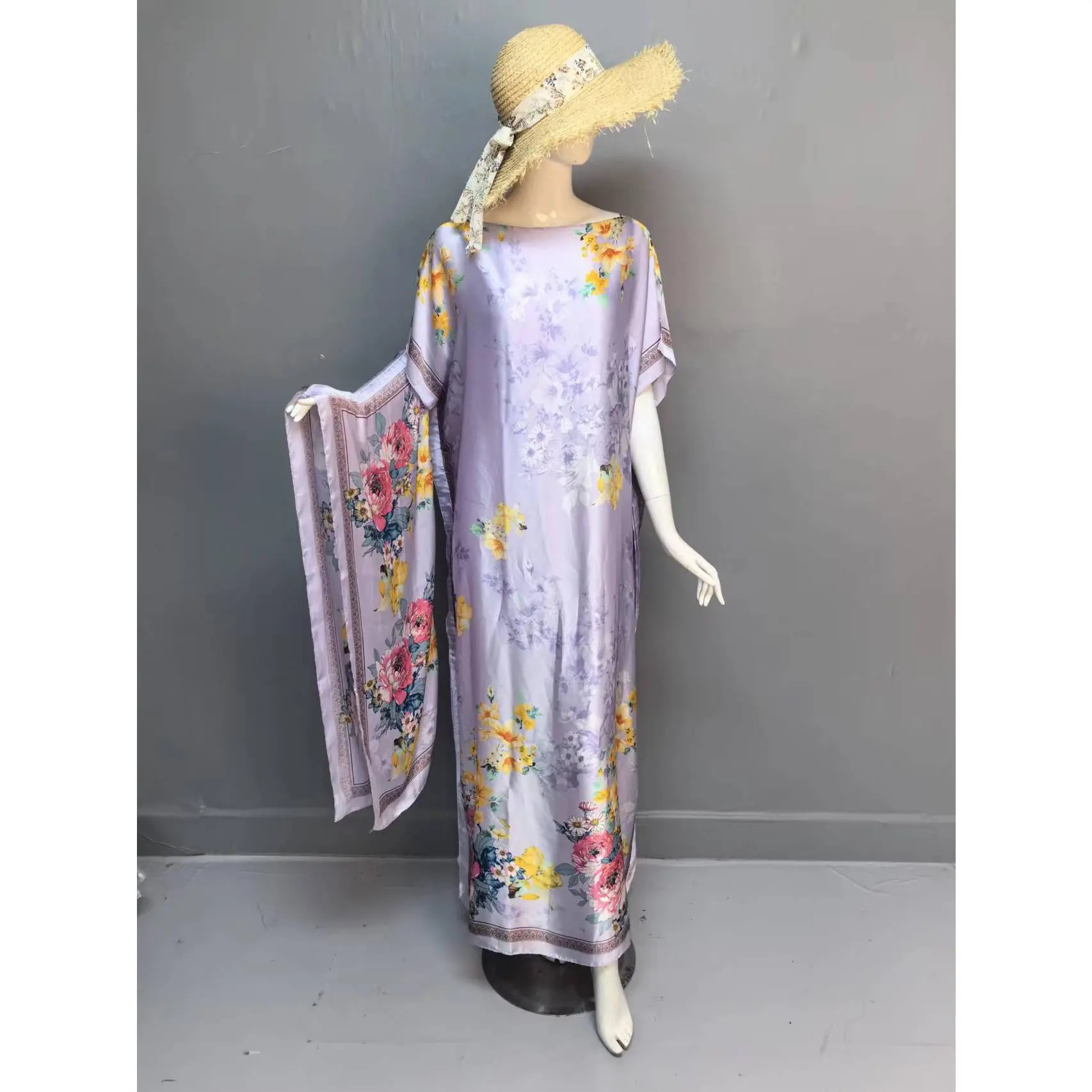 Blooming Flowers in Light Purple