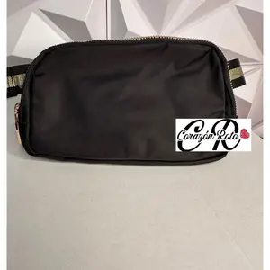 Cangureras Color Casual Bag - 100% Nylon Black Travel Pouch for Everyday Use & Casual Activities
