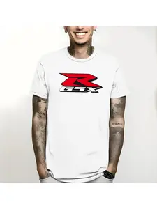 Limited Edition Men's T-Shirts, Men's Sports T-Shirts, Casual Sport Shirt, GSXR Superbike Men's Apparel, Harajuku Style Pattern Summer T-Shirts
