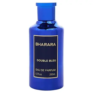 Bharara Double Bleu Pour Homme Eau De Parfum For Men 6.7 oz / 200 ML Long Lasting Fragrance Adjustable Concentration Scent