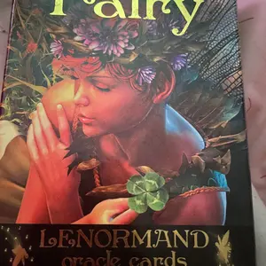 Fairy Lenormand Oracle Card Deck by M. Katz and T. Goodwin