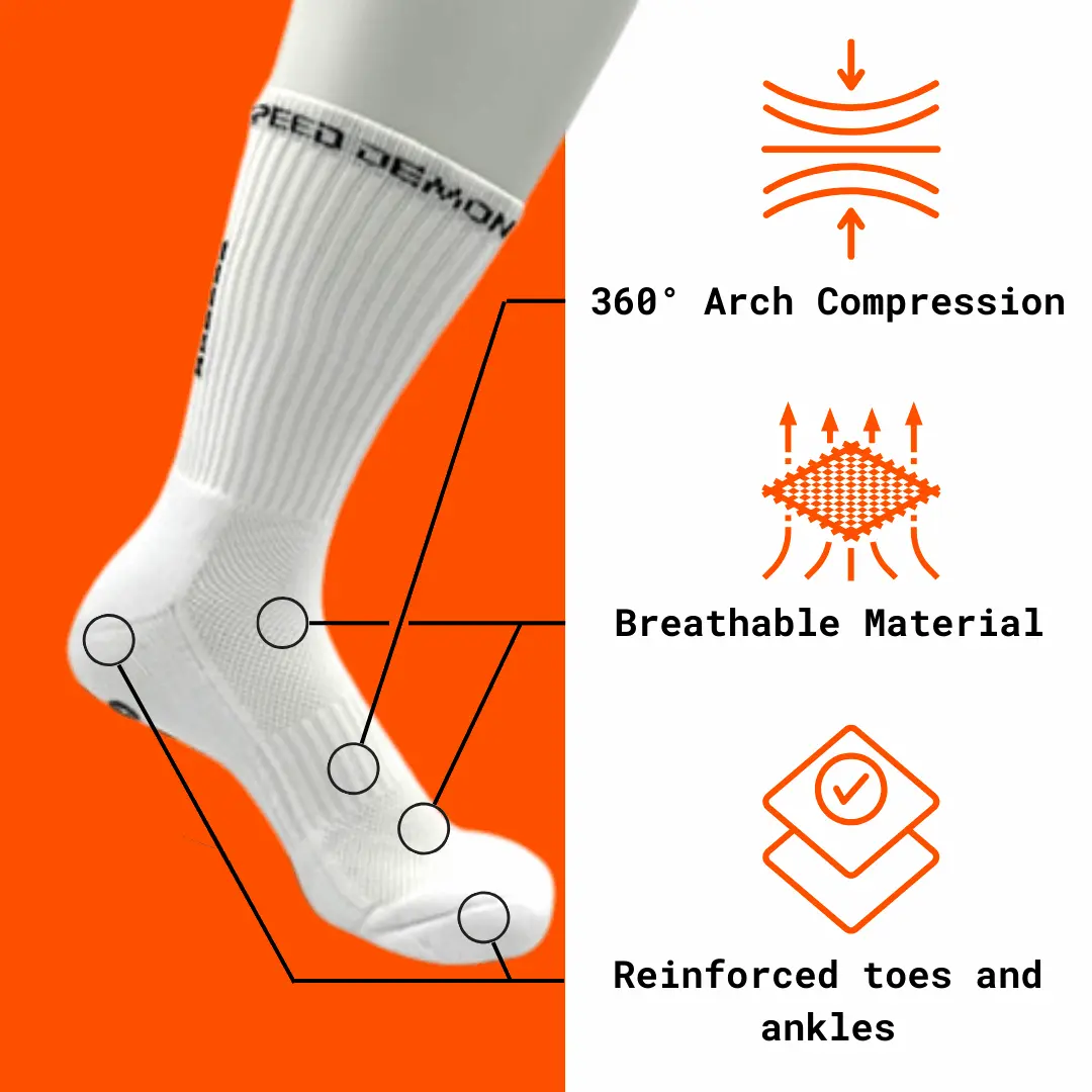 Speed Demon Grip Socks