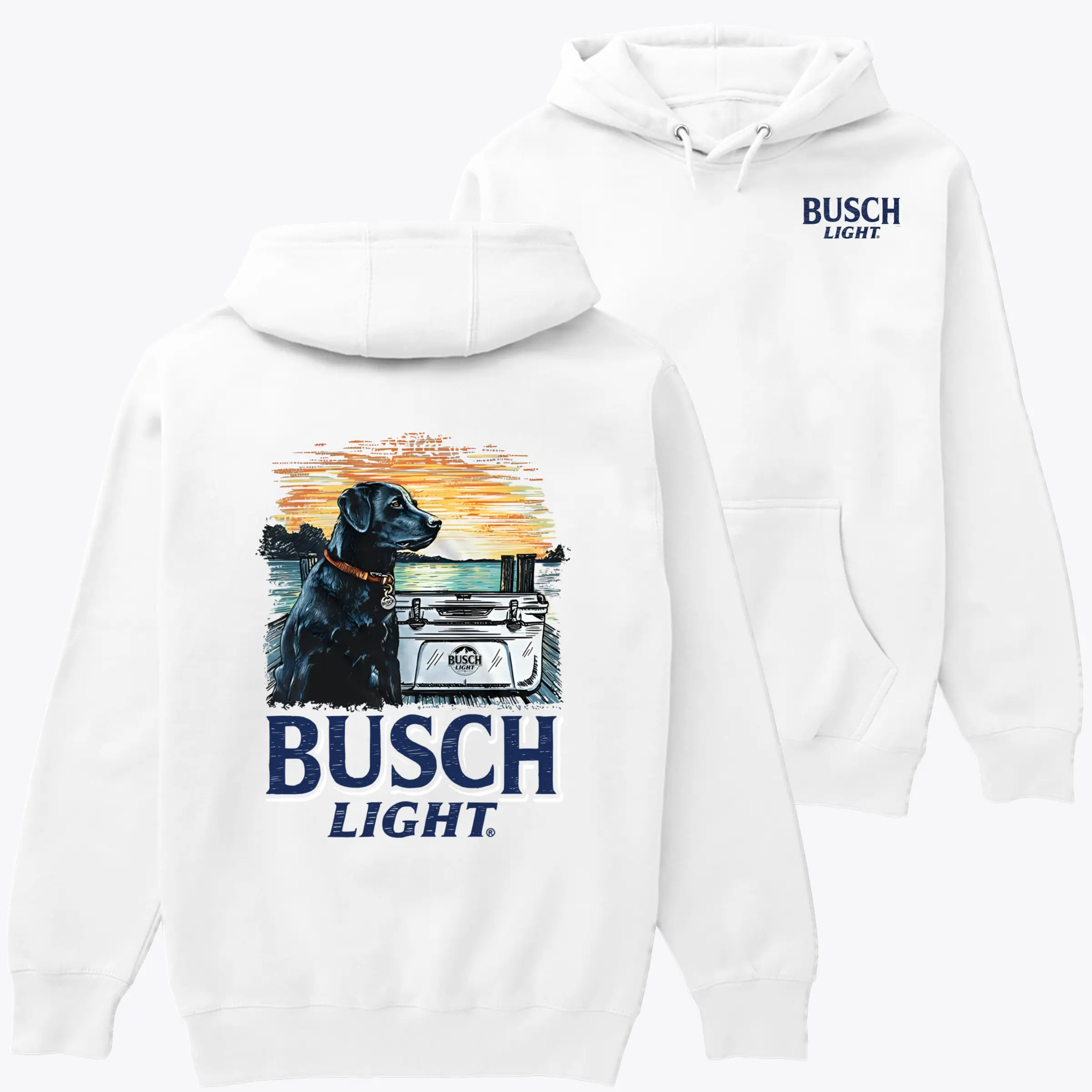 Unisex Hoodie - Limited Busch Light Men Best Friend Shirt, Beer Lover Graphic Shirt, For Men, For Women Menswear Classic