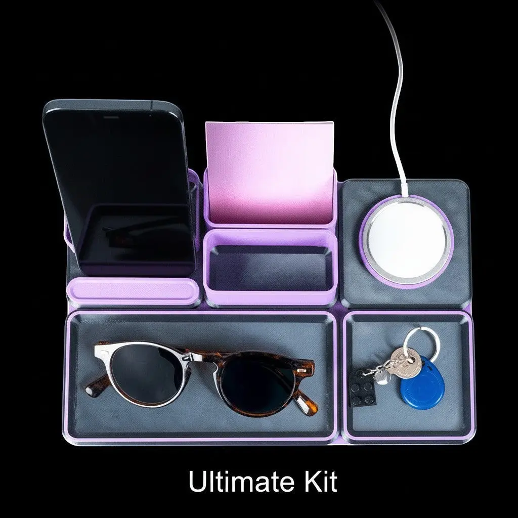 Desk Setup Kit – Modular Organizer System (Essential → Ultimate)