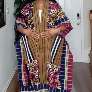 Brocade batik kimono