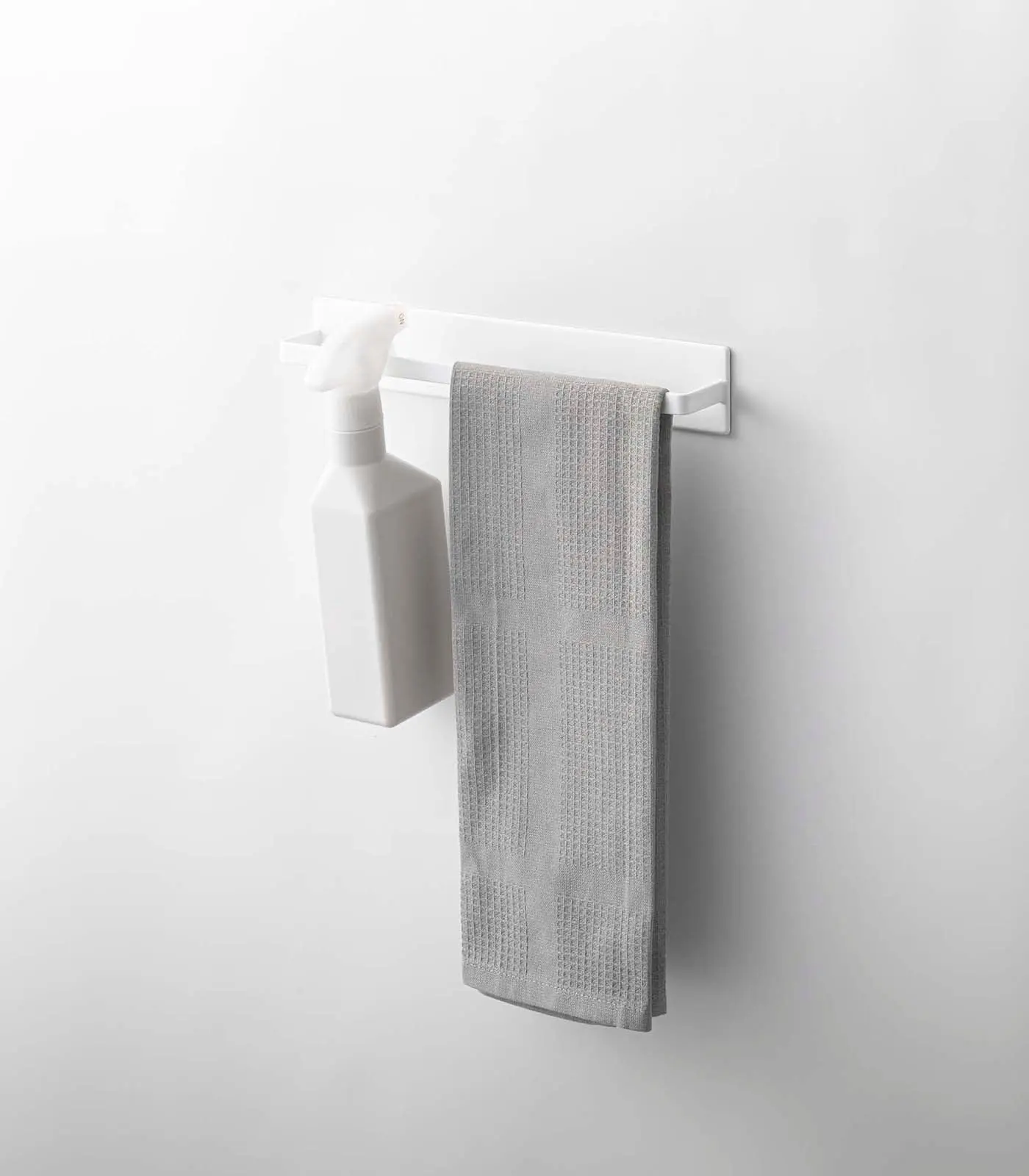 Magnetic Steel Kitchen Towel Hanger, Home Organizer Hook for Kitchen Storage