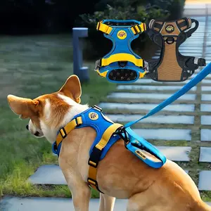 Adjustable  Vest Harness Breathable No Pull Harness for Small,Medium,Large ,Easy Step-in  accessories Adjustable Fruit-shaped Cat Cone Collar Reversible BBQ Harness for  reflective  collar harness convertable  leash front  hook  harness