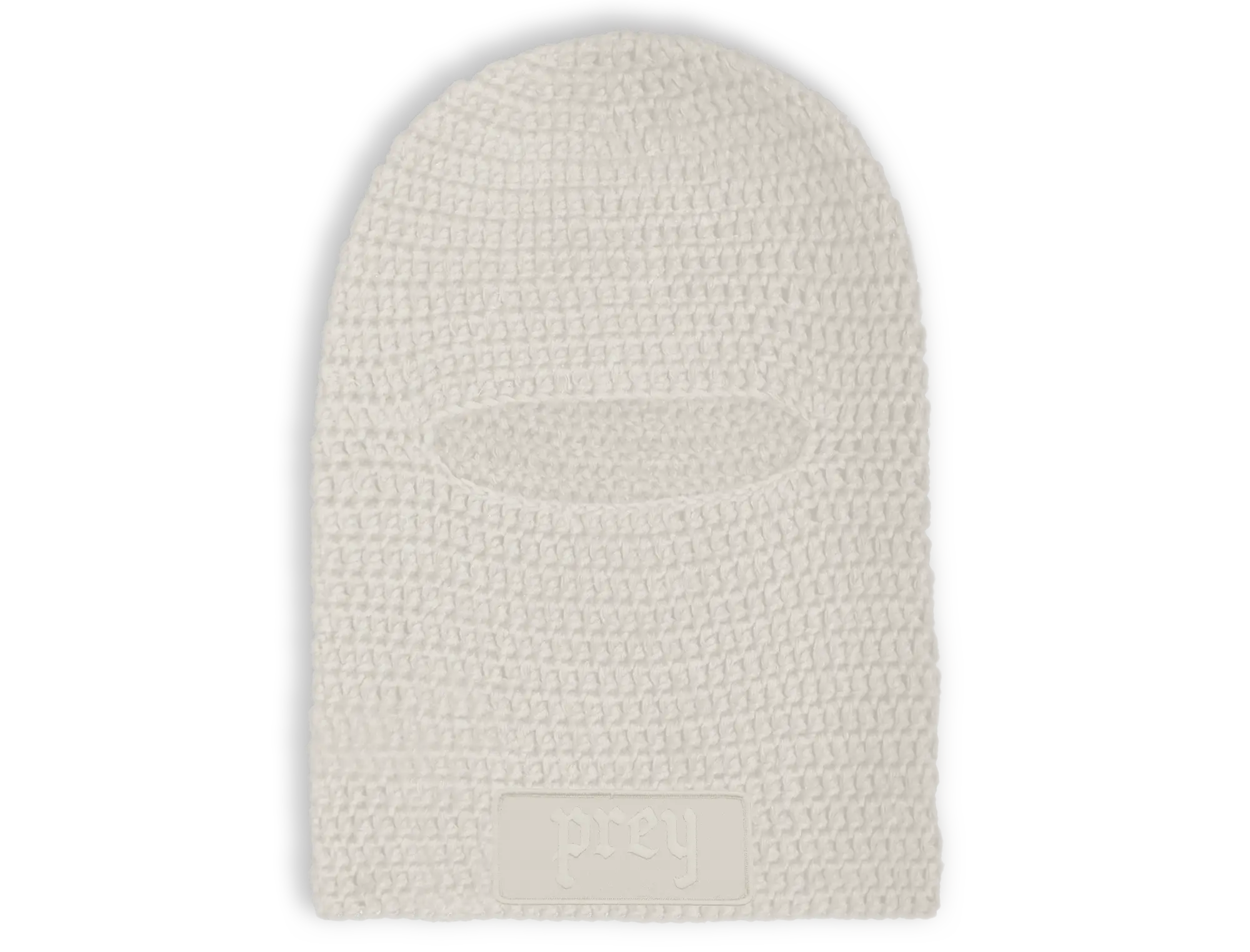Cream Crochet Balaclava