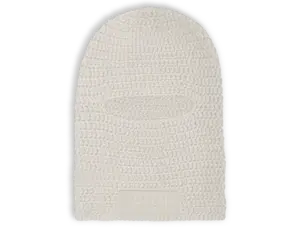 Cream Crochet Balaclava