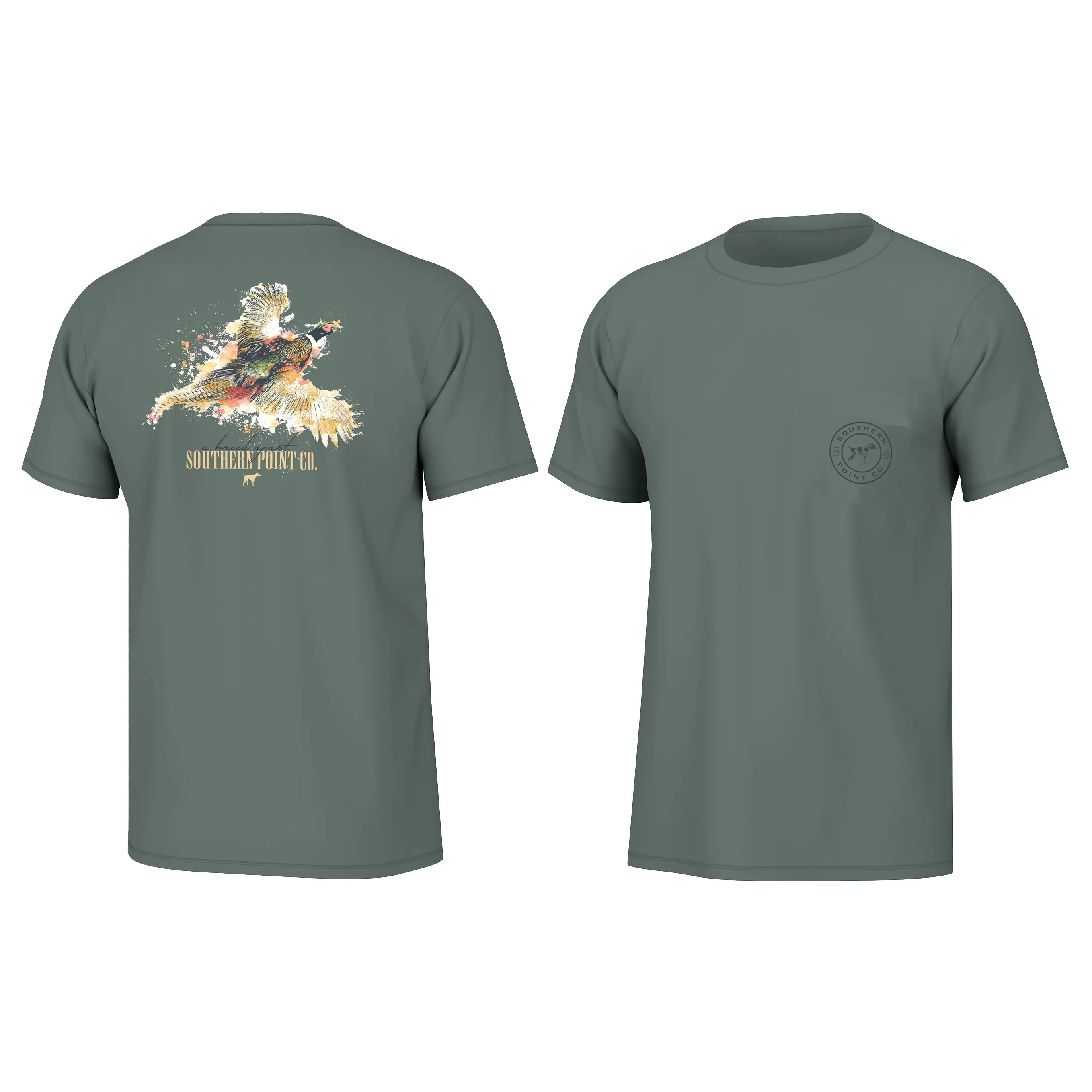 Southern Point SPLATTER SERIES PHEASANT SHORT SLEEVE TEE