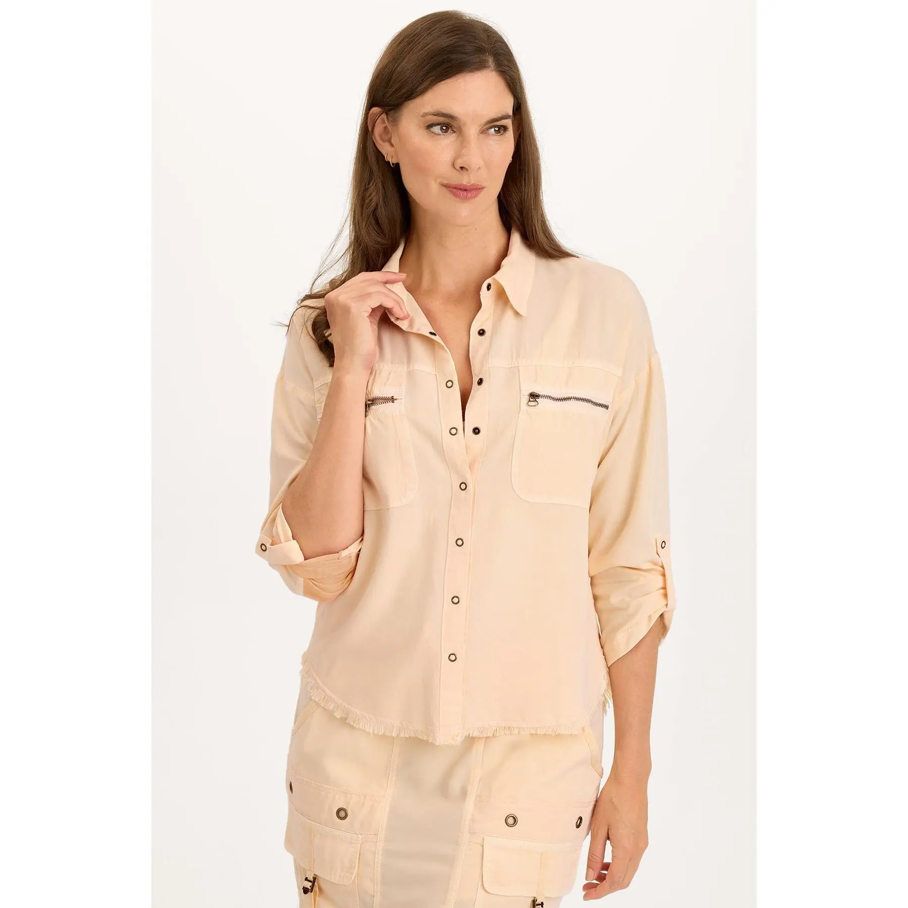 Knapp Utility Cargo Button-Up