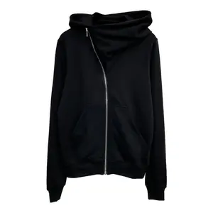 2026 New Sweatshirt Jacket Dark Style Spring And Autumn Wizard Hat Men Women Couple Fleece Hoodie Cotton Fabric Zipper Hooded Solid Color