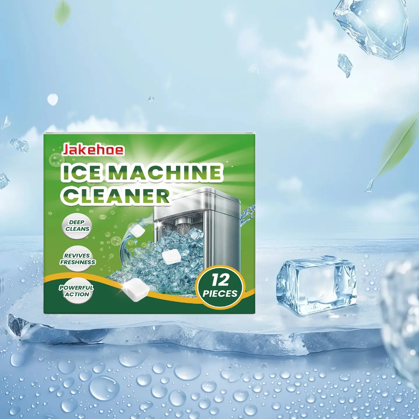 Ice Machine Cleaner & Descaler Tablets - Kills 99.9% Bacteria ...