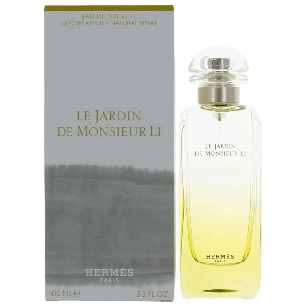 Hermes Le Jardin De Monsieur Li New High-End Unisex Mist Bottle Eau De Toilette Spray, 3.4 oz Fragrance, New Fragrance, Eau De Toilette Spray Unisex Fragrance