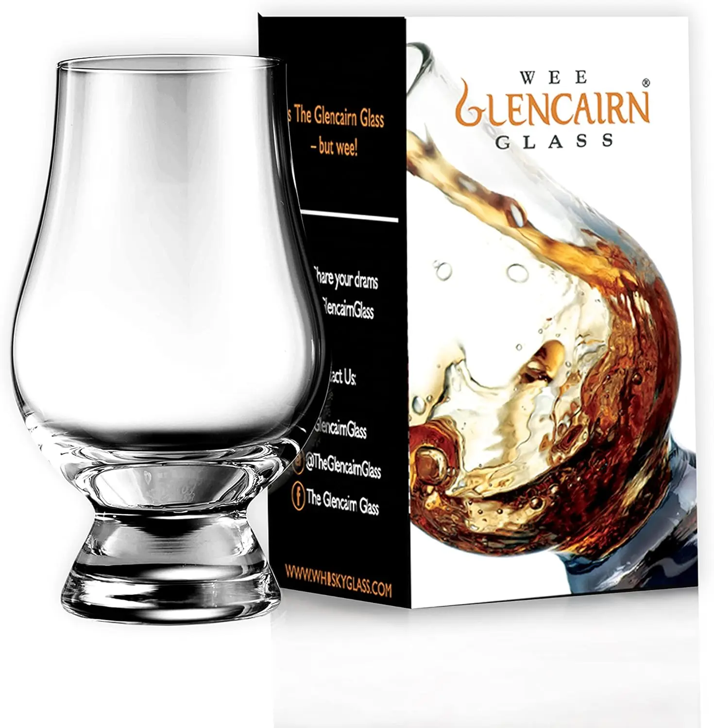 GLENCAIRN WEE WHISKY GLASS IN GIFT CARTON