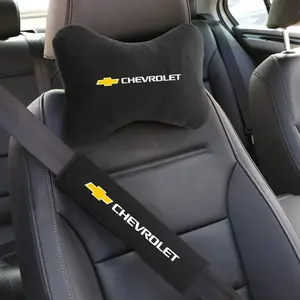Car Headrest Neck Pillow Brace, Head Support Neck Rest, Car Shoulder Pad, Auto Seat Head Neck Rest Cushion, Fits Chevrolet Models