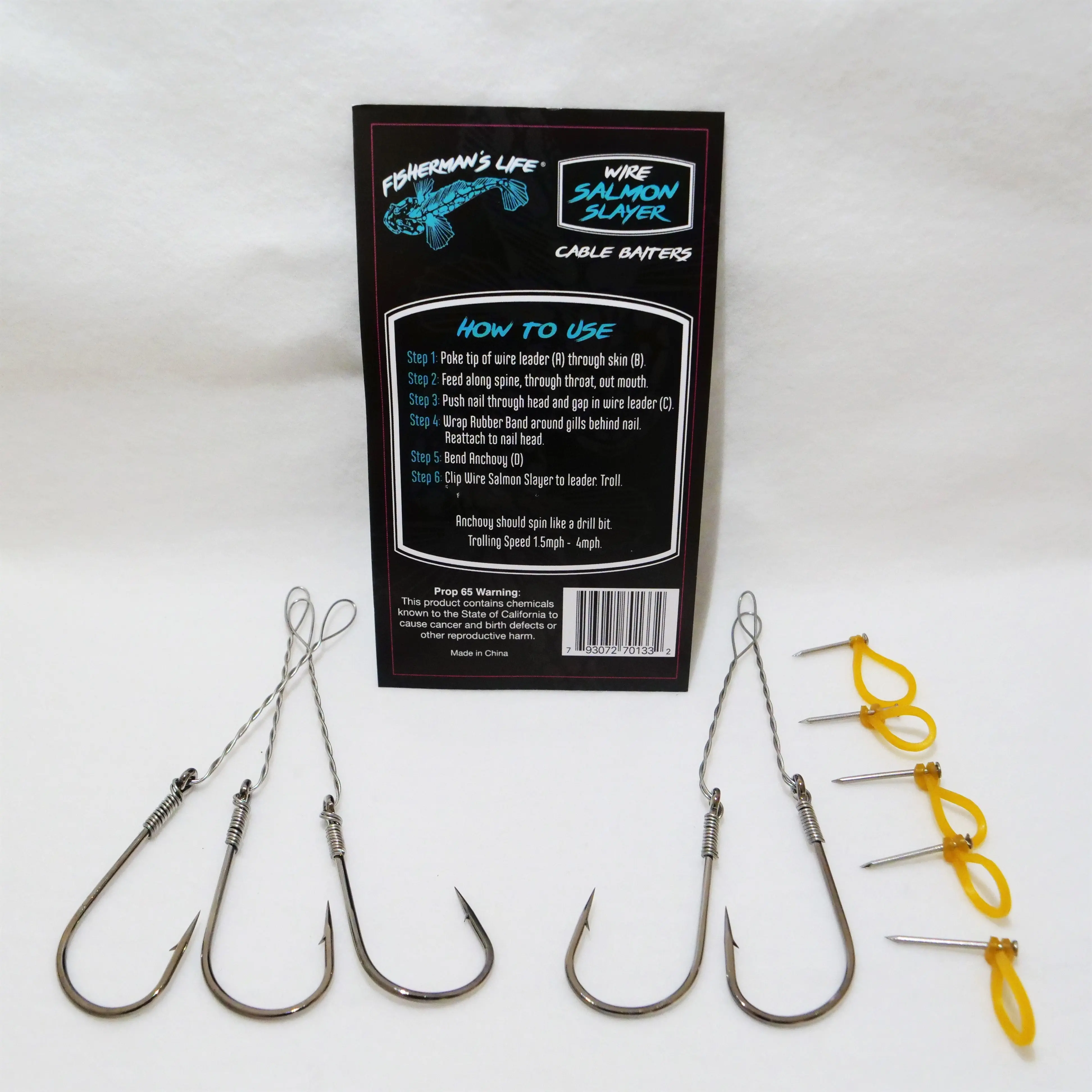 Fisherman's Life Cable Baiters 5/0 Wide Gap Hooks For Salmon Fishing - TikTok Shop Fisherman's Life Cable Baiters 5/0 Wide Gap Hooks For Salmon Fishing - TikTok Shop