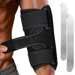 Elbow Brace, Elbow Splint for Cubital Tunnel Brace for Sleeping-Immobilizer for Ulnar Nerve Brace Elbow Pain fit Men & Women