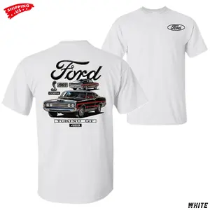 Ford Torino GT 1969 T-Shirt, Classic Muscle Car Graphic Tee, Retro Ford Performance Shirt, Vintage Auto Lover Gift for Car Enthusiasts