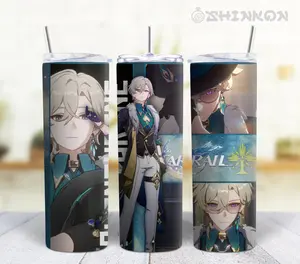 Physical Character Tumbler - Honkai: Star Rail - Inspired Design - 20 or 30oz Options - Durable Construction - , Drinkware