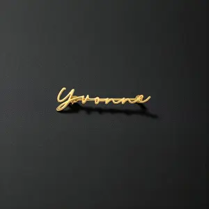 The Insignia Name Brooch